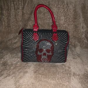 Studded Skull Purse